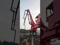 具体的なポンプ ブームの砂鉱